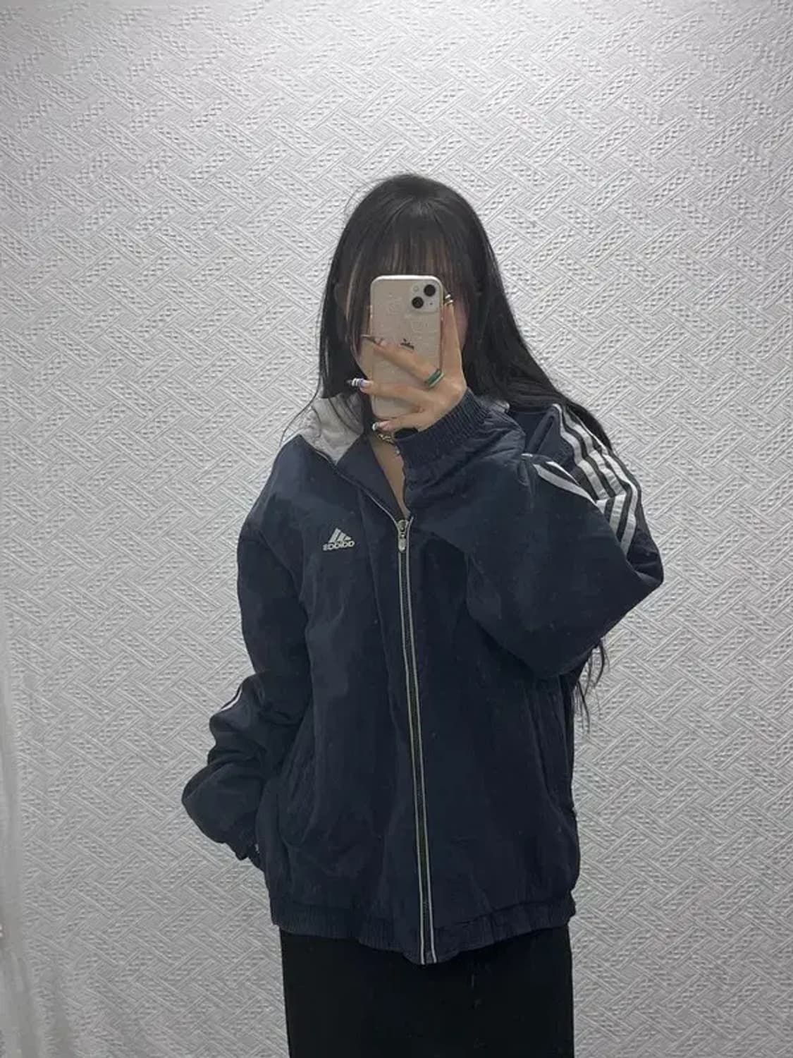 아디다스 올드스쿨 빈티지 바람막이 자켓 110 C07881 상품이미지1