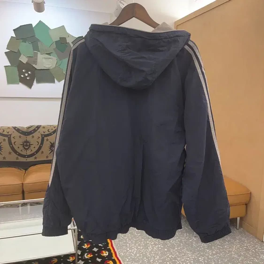 아디다스 올드스쿨 빈티지 바람막이 자켓 110 C07881 상품이미지4