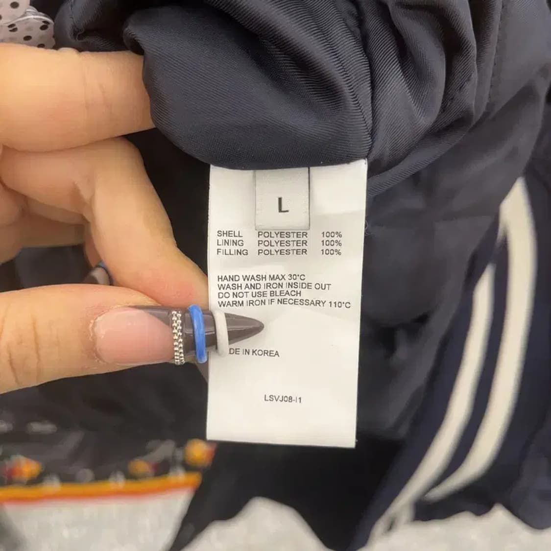 비바스튜디오 올드스쿨 스트릿힙합 스타디움 바시티자켓 L C07884 상품이미지6