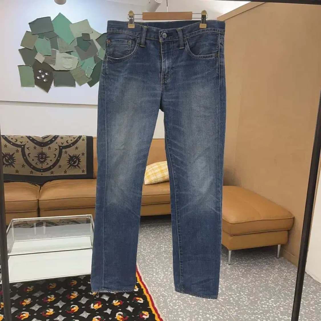 리바이스 빈티지 캐주얼 워싱 데님팬츠 31인치 C07908 상품이미지3