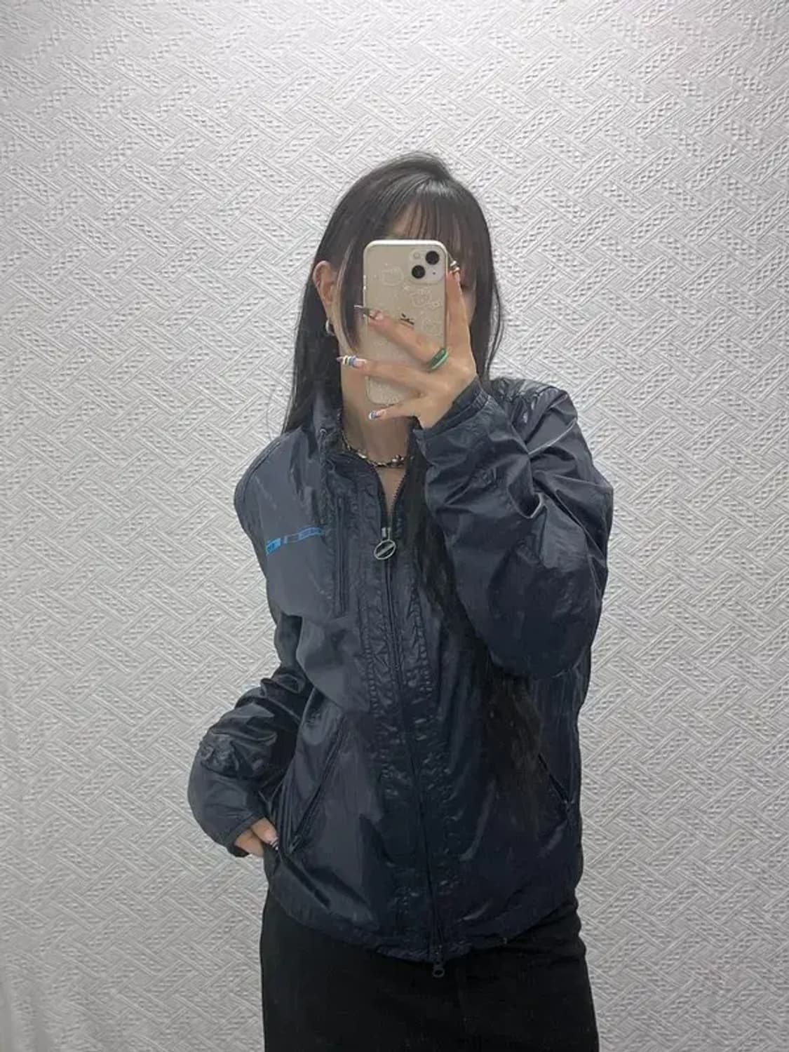 디젤 올드스쿨 빈티지 레이싱 바람막이 자켓 M C07883 상품이미지2