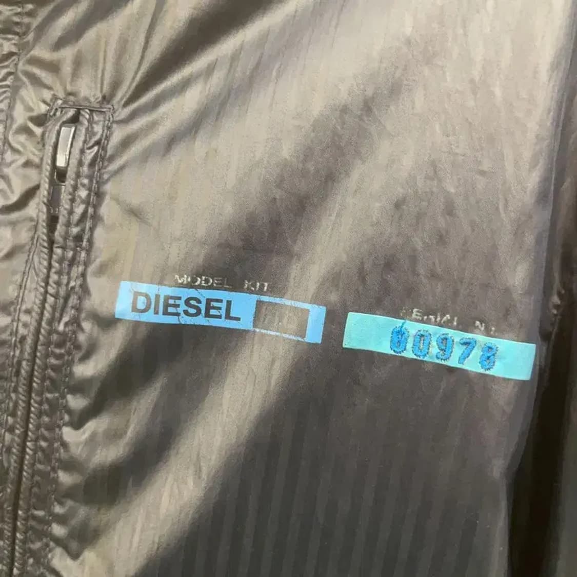 디젤 올드스쿨 빈티지 레이싱 바람막이 자켓 M C07883 상품이미지8