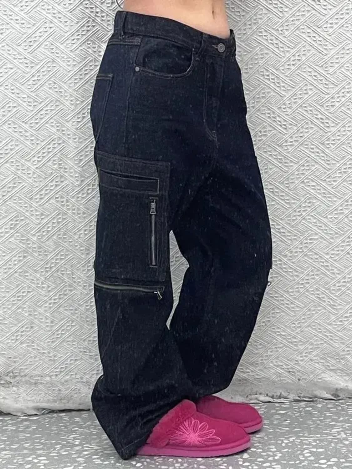 인세인개러지 올드스쿨 스트릿 카고 데님팬츠 S C07912 상품이미지1