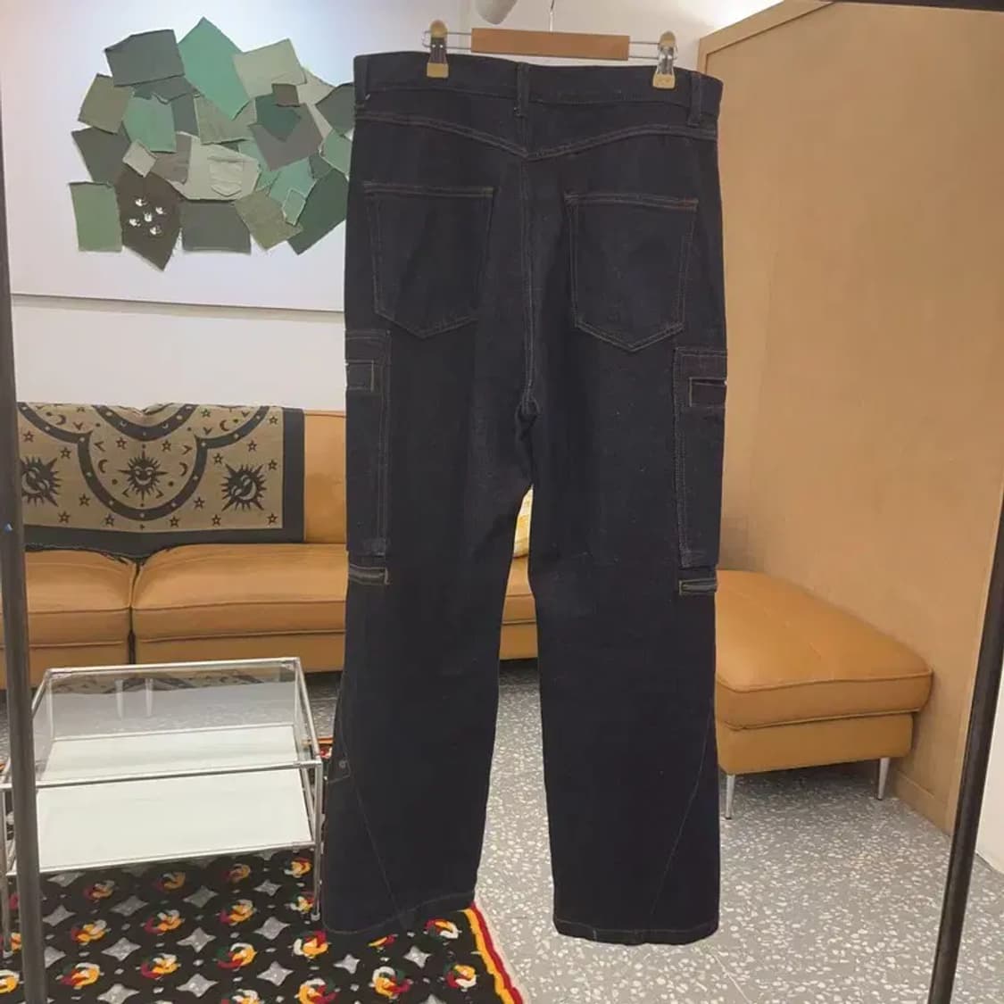 인세인개러지 올드스쿨 스트릿 카고 데님팬츠 S C07912 상품이미지4