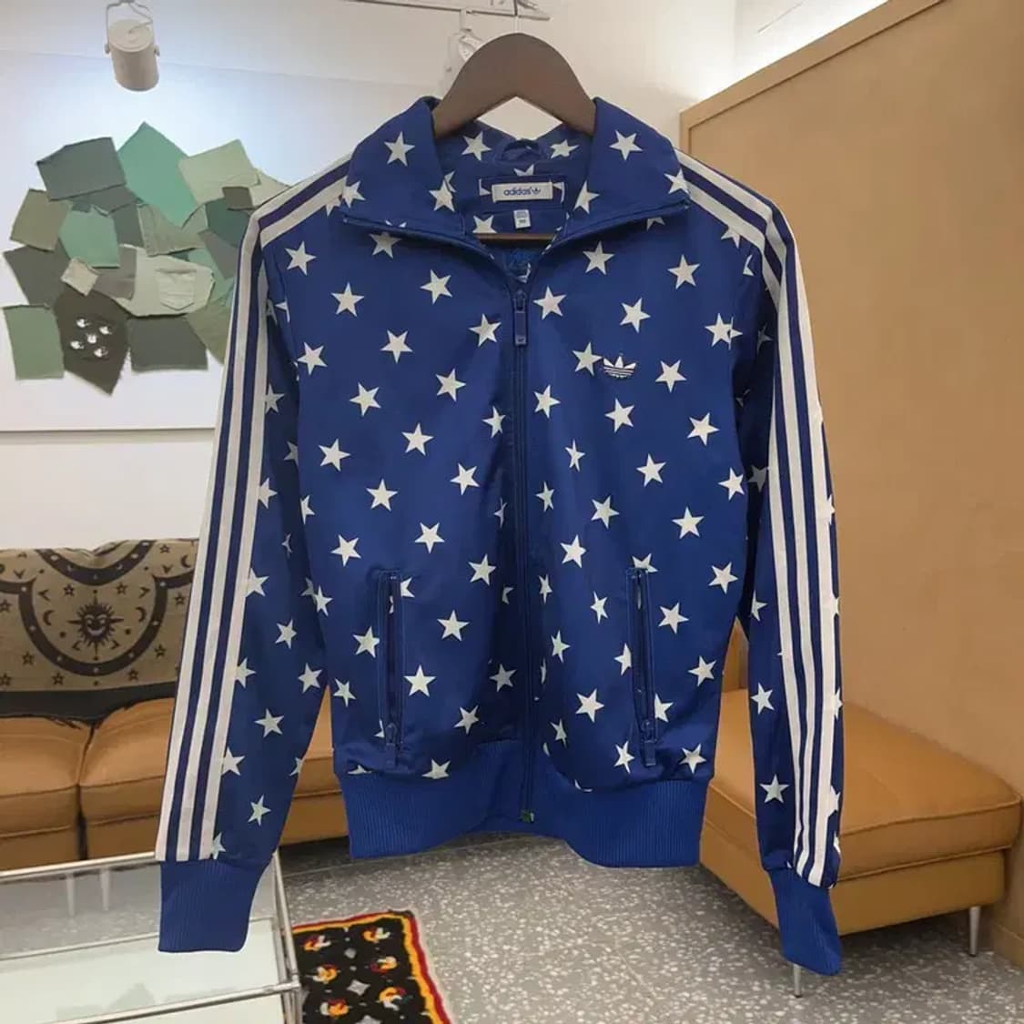 아디다스 희귀 Y2K 제레미스캇 별패턴 져지 집업 100 C07897 상품이미지3