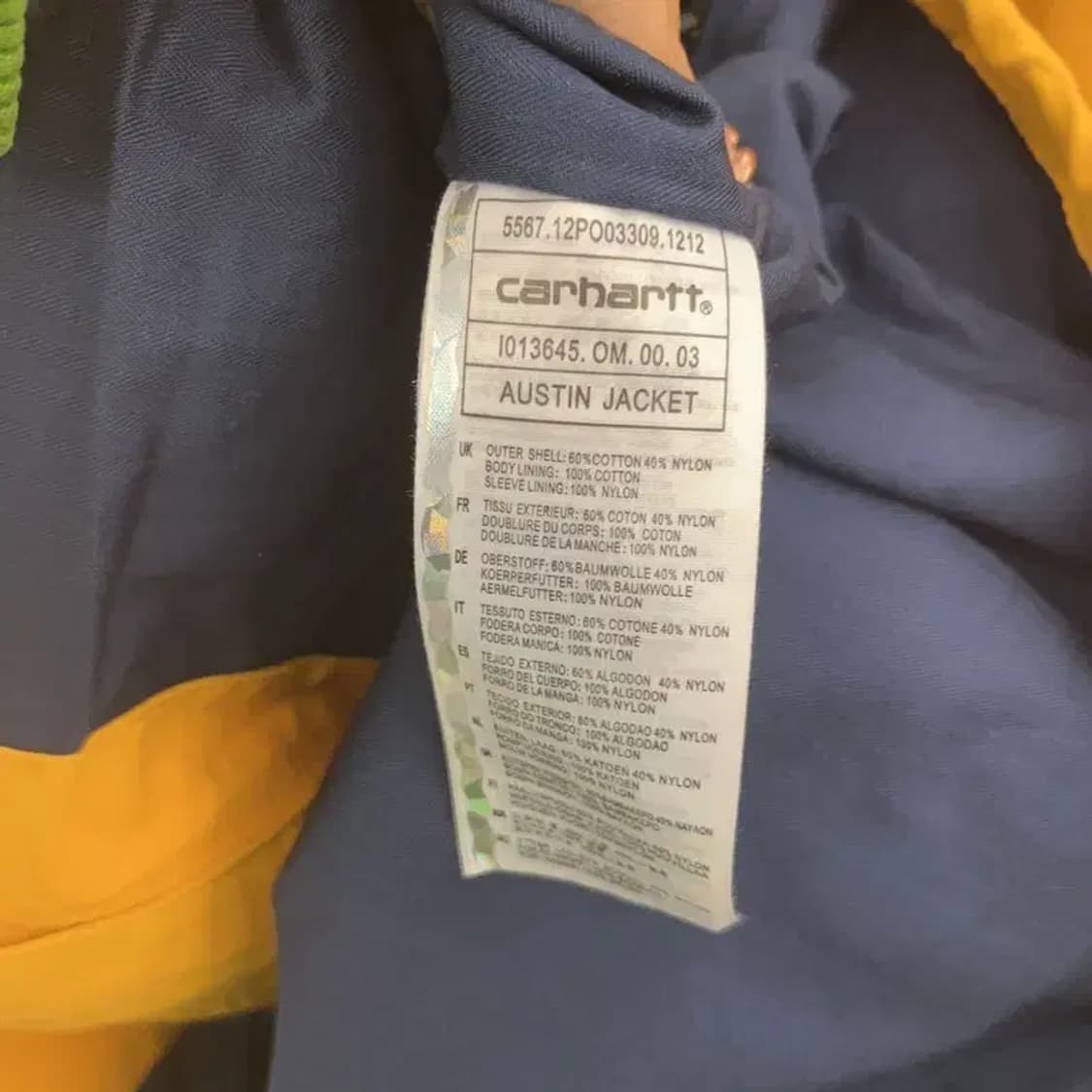 칼하트 레트로 빈티지 멀티포켓 트러커 야상 자켓 L C07895 상품이미지6