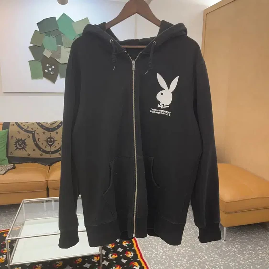 아임낫어휴먼비잉X플레이보이 올드스쿨 키치 후드집업 L C07921 상품이미지3