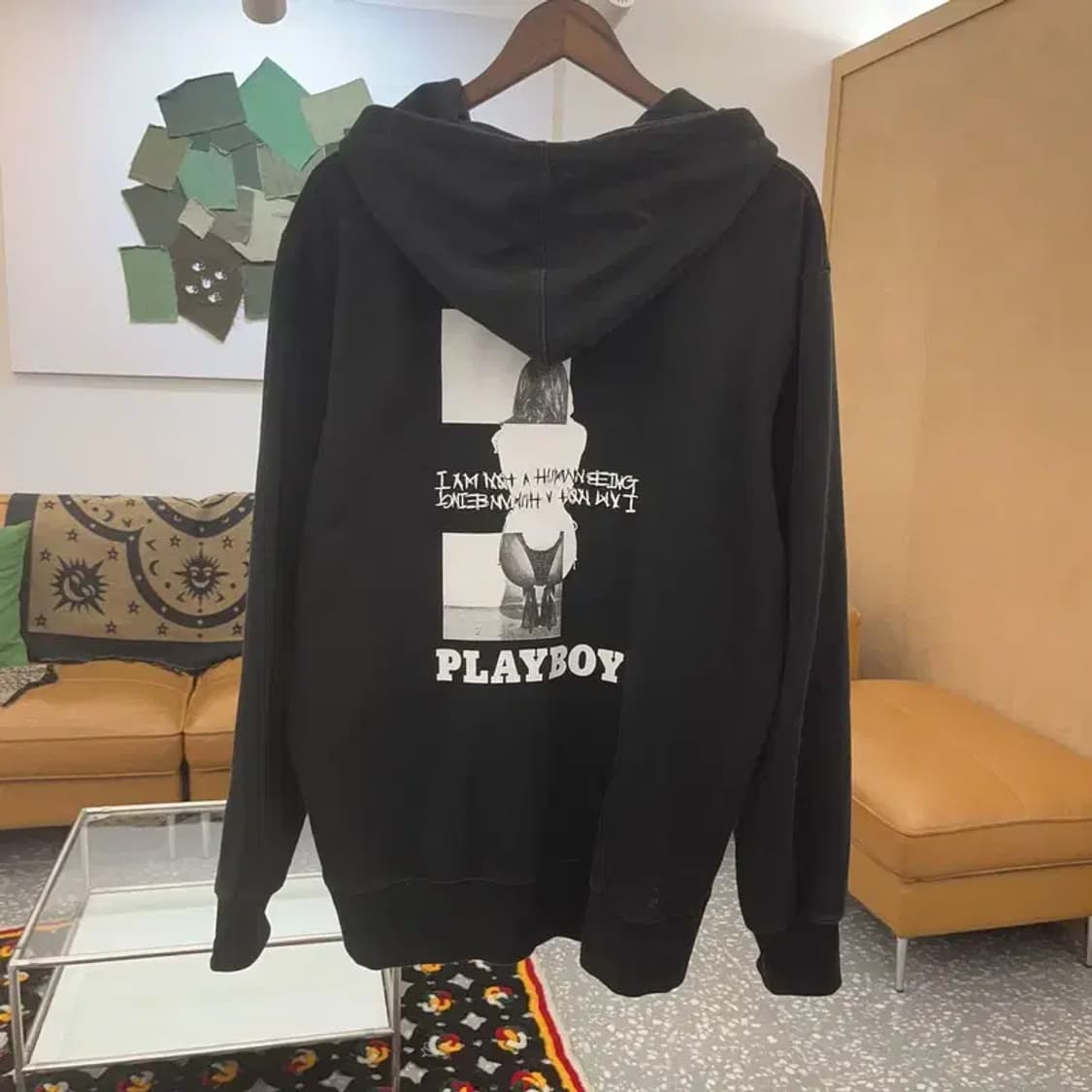 아임낫어휴먼비잉X플레이보이 올드스쿨 키치 후드집업 L C07921 상품이미지4