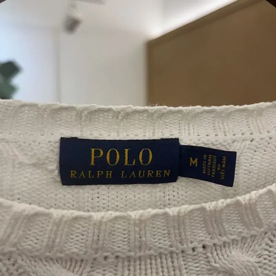 폴로 랄프로렌 모던 캐주얼 꽈배기 케이블 니트 M C07931 상품이미지5