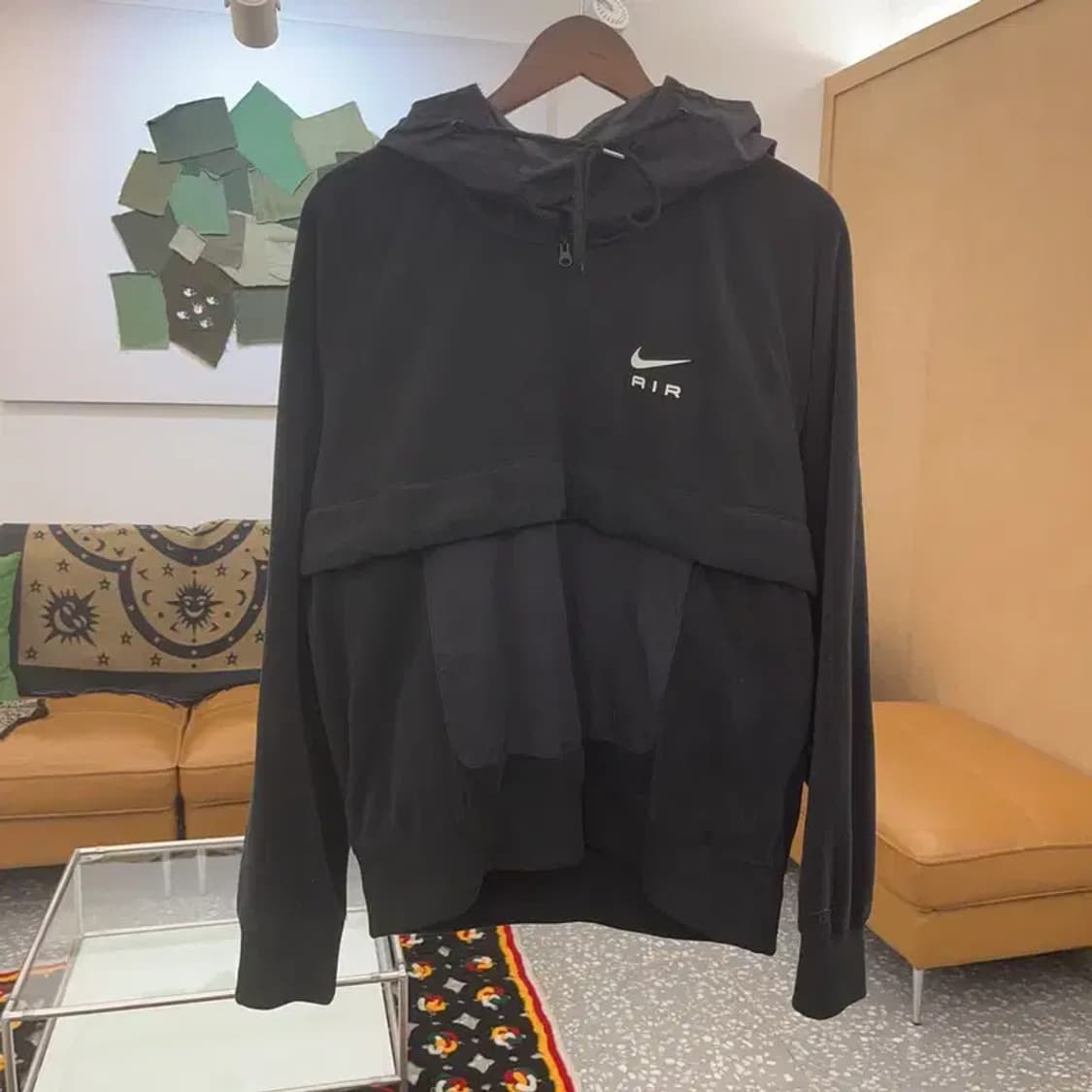 나이키 올드스쿨 캐주얼 빈티지 후리스 후드티 M C07928 상품이미지3