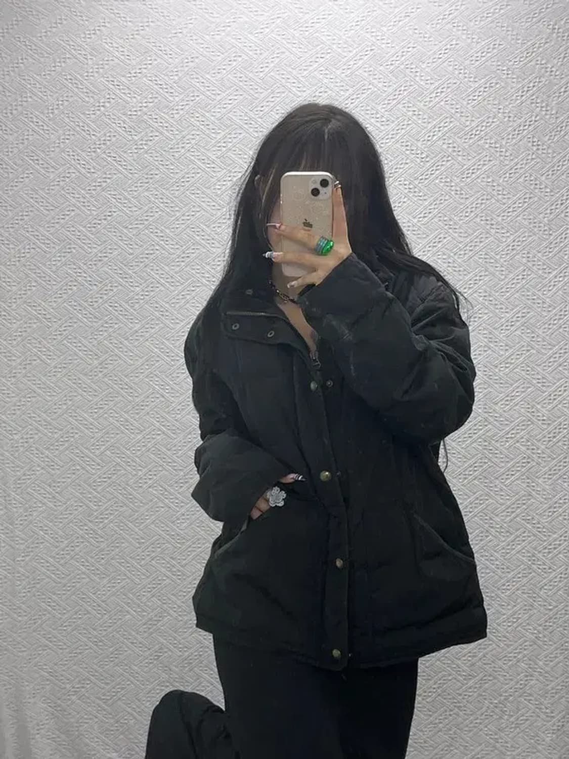 폴로 랄프로렌 모던 캐주얼 빈티지 코듀로이 카라 패딩 XXL C07925 상품이미지1