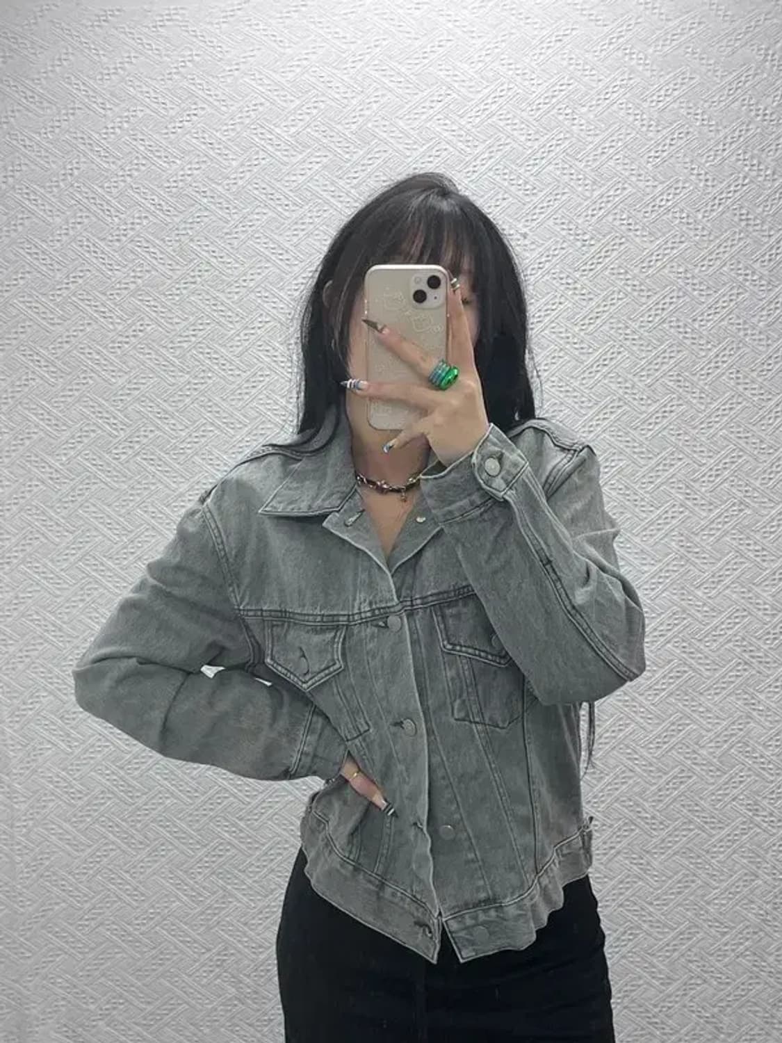 토니와크 올드스쿨 빈티지 워싱 데님 자켓 M C07934 상품이미지1