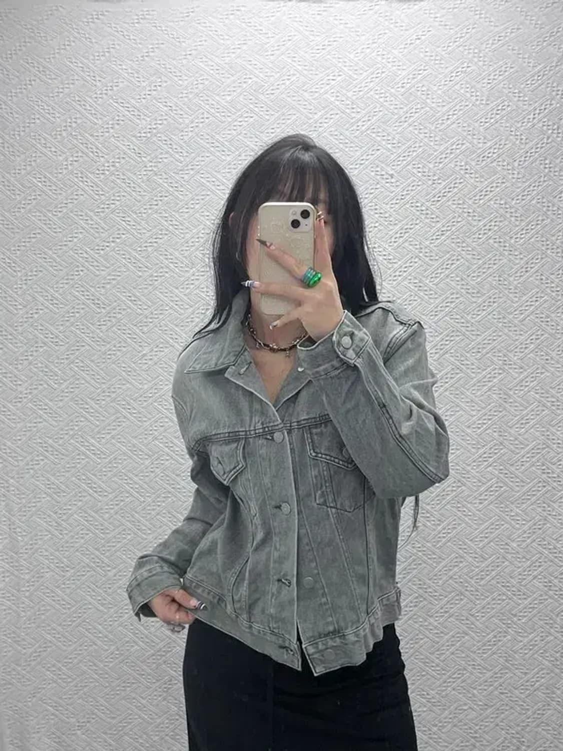 토니와크 올드스쿨 빈티지 워싱 데님 자켓 M C07934 상품이미지2