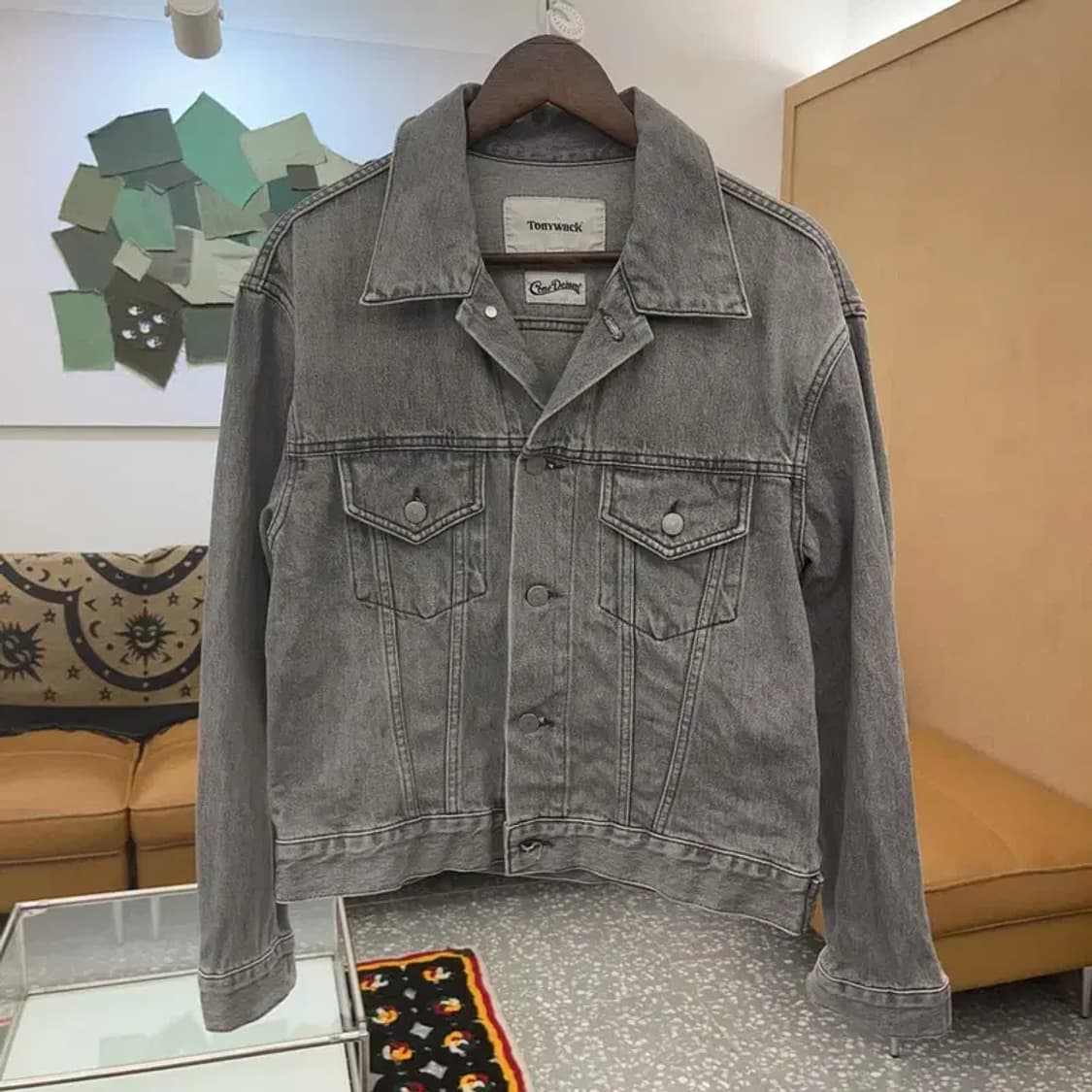 토니와크 올드스쿨 빈티지 워싱 데님 자켓 M C07934 상품이미지3
