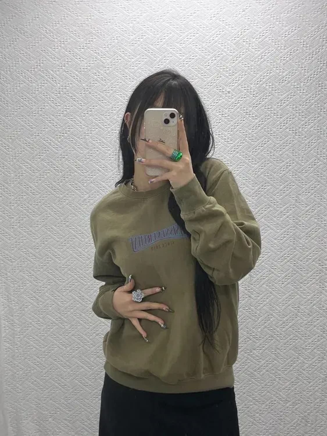 디스이즈네버댓 올드스쿨 유니크 로고 맨투맨 S C07942 상품이미지2