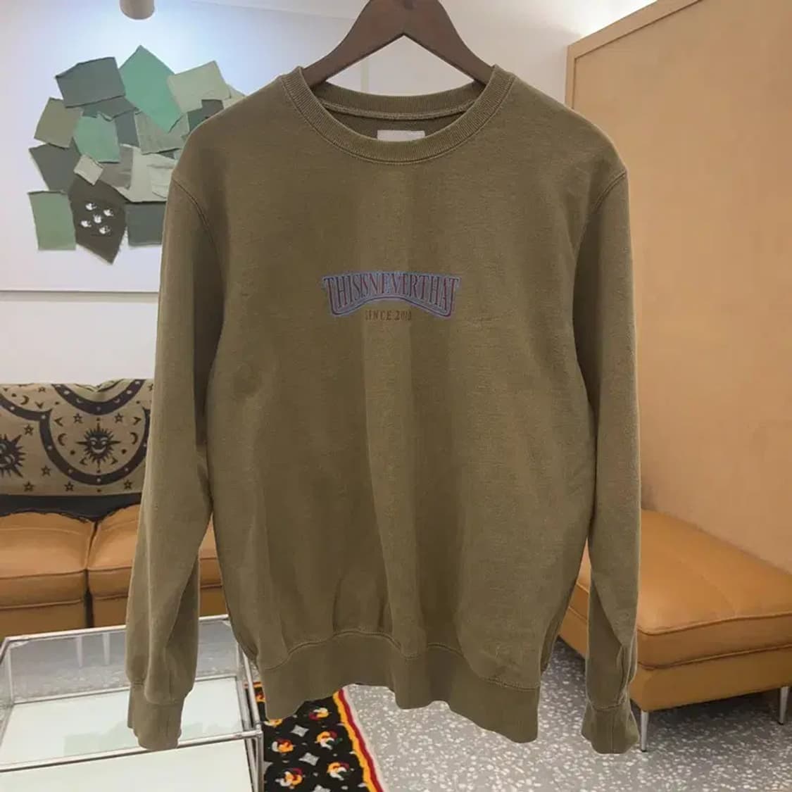 디스이즈네버댓 올드스쿨 유니크 로고 맨투맨 S C07942 상품이미지3