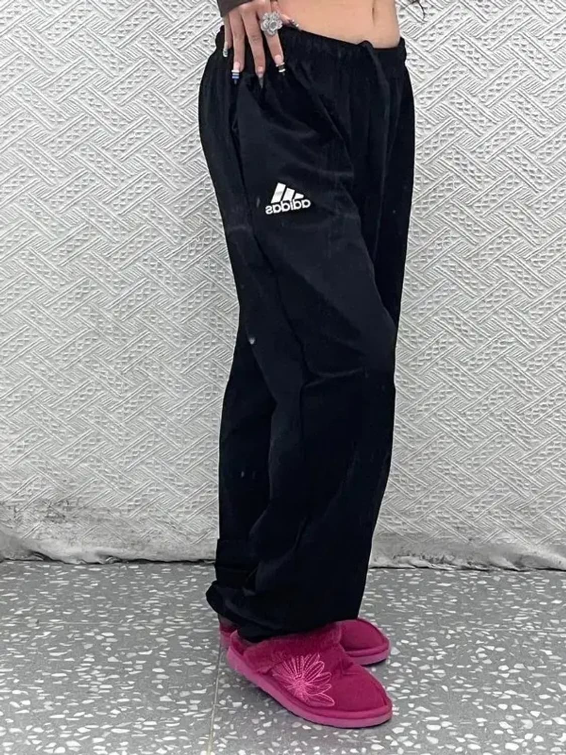 아디다스 올드스쿨 프린팅로고 조거 밴딩 트랙팬츠 3XL C07952 상품이미지2