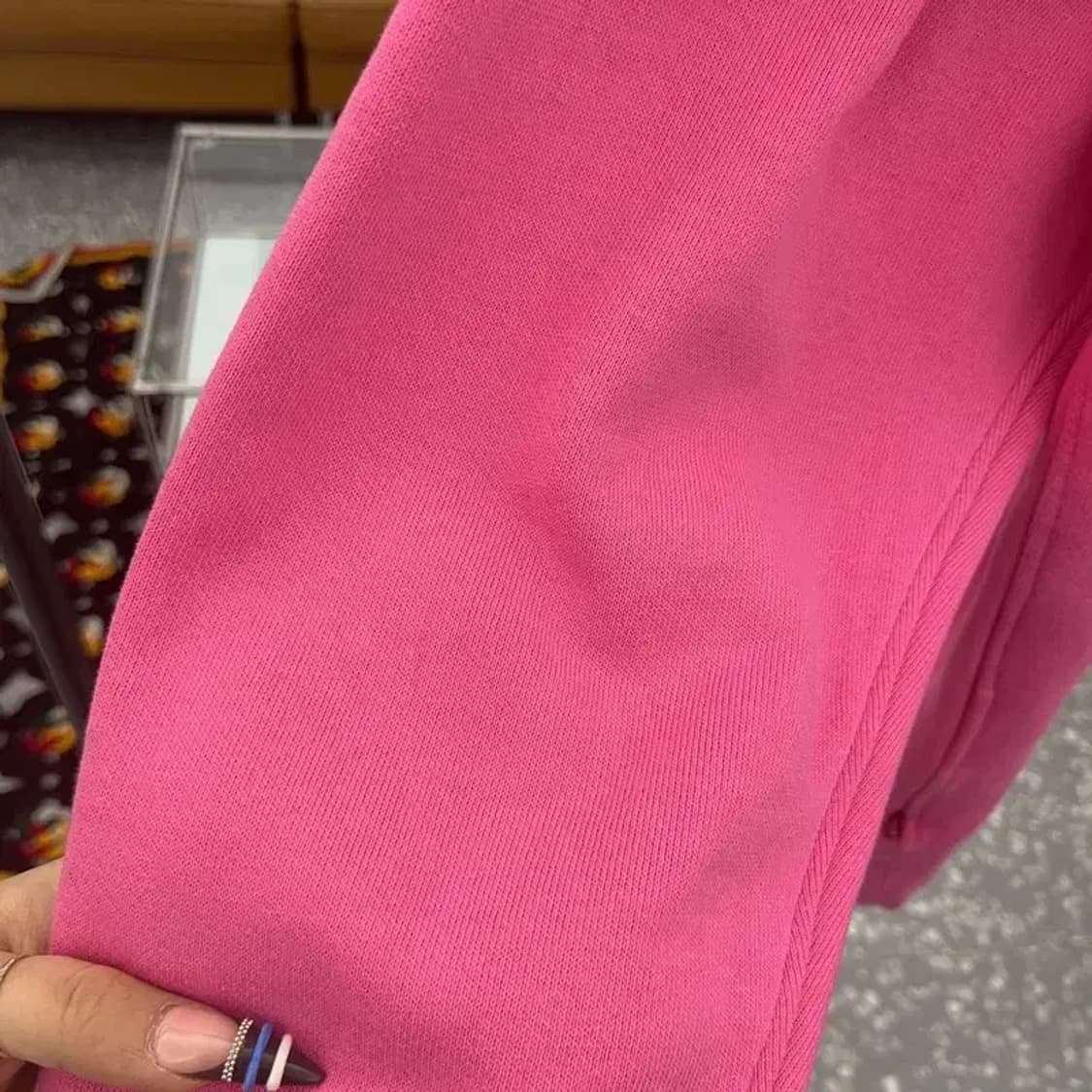 리바이스 올드스쿨 Y2K 00's 핫핑크 후드티 M C07944 상품이미지7