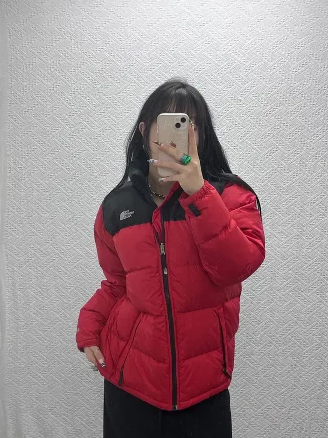 노스페이스 레트로 Y2K 00's 눕시 구스다운 패딩 XL C07945 상품이미지1