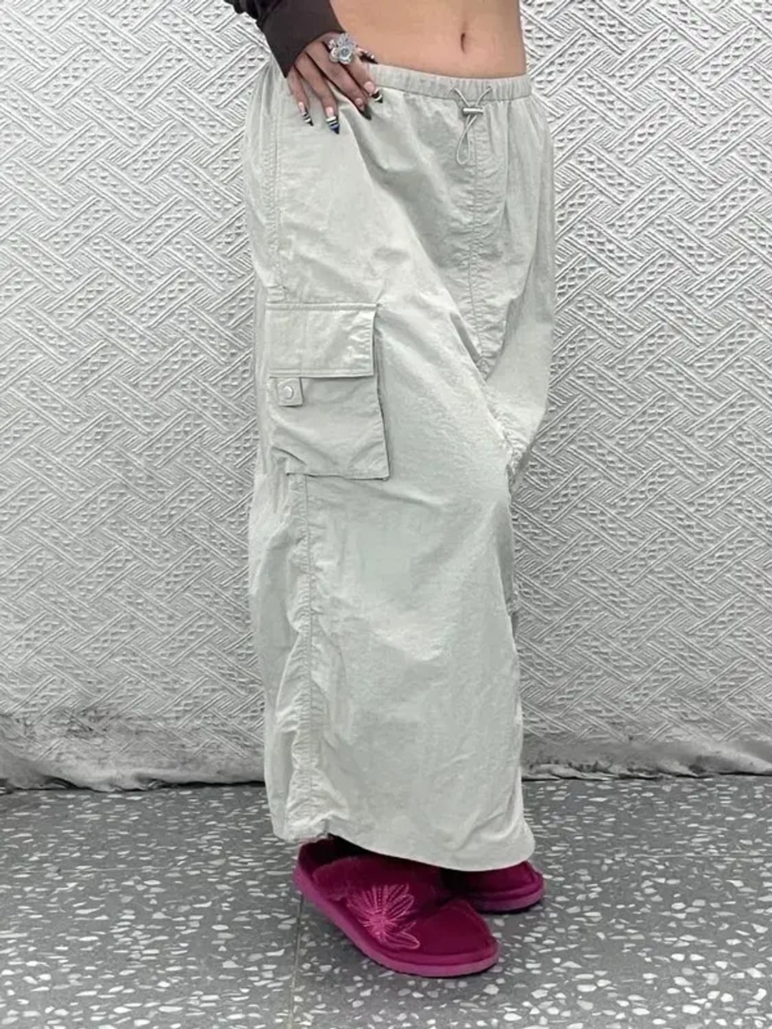 무신사스탠다드 고프코어 스트릿힙 카고 롱스커트 L C07954 상품이미지1