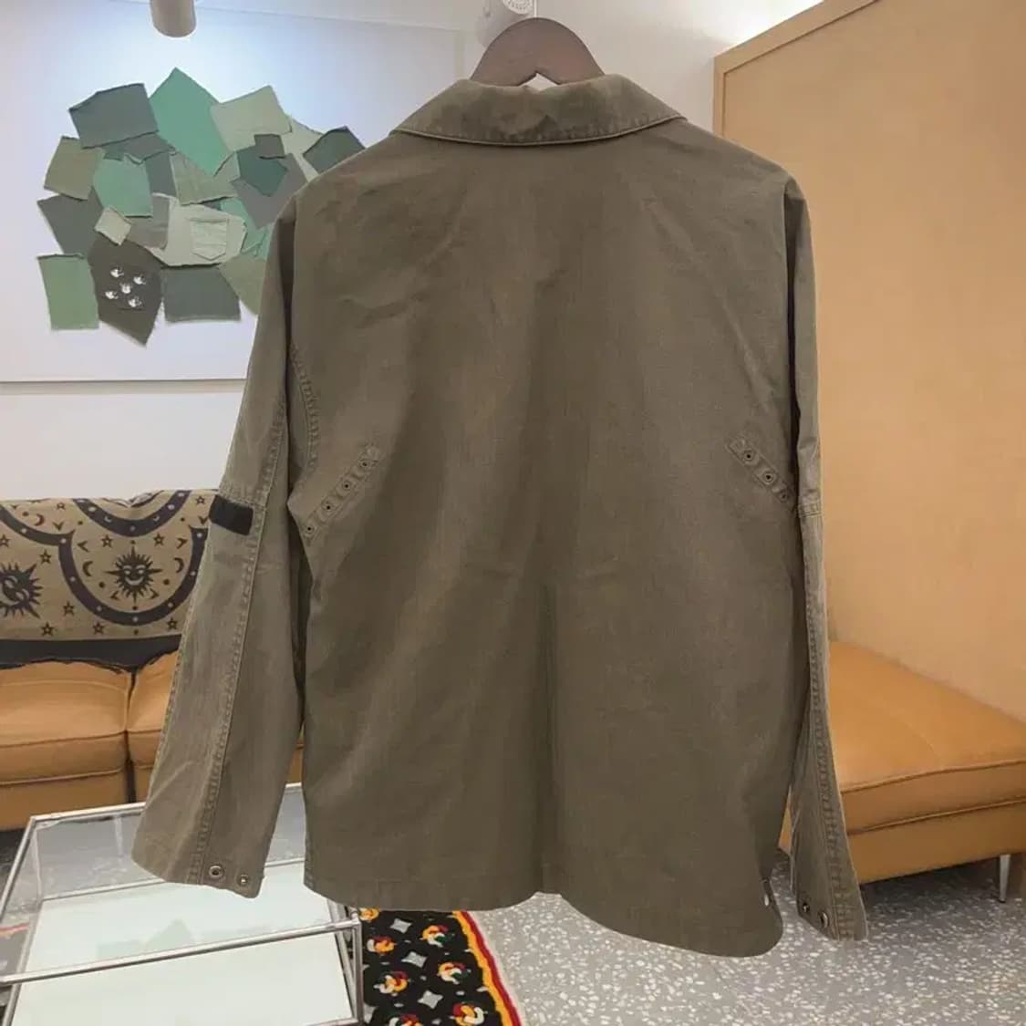 나이키 올드스쿨 빈티지 캐주얼 카라 워크 자켓 L C07941 상품이미지4