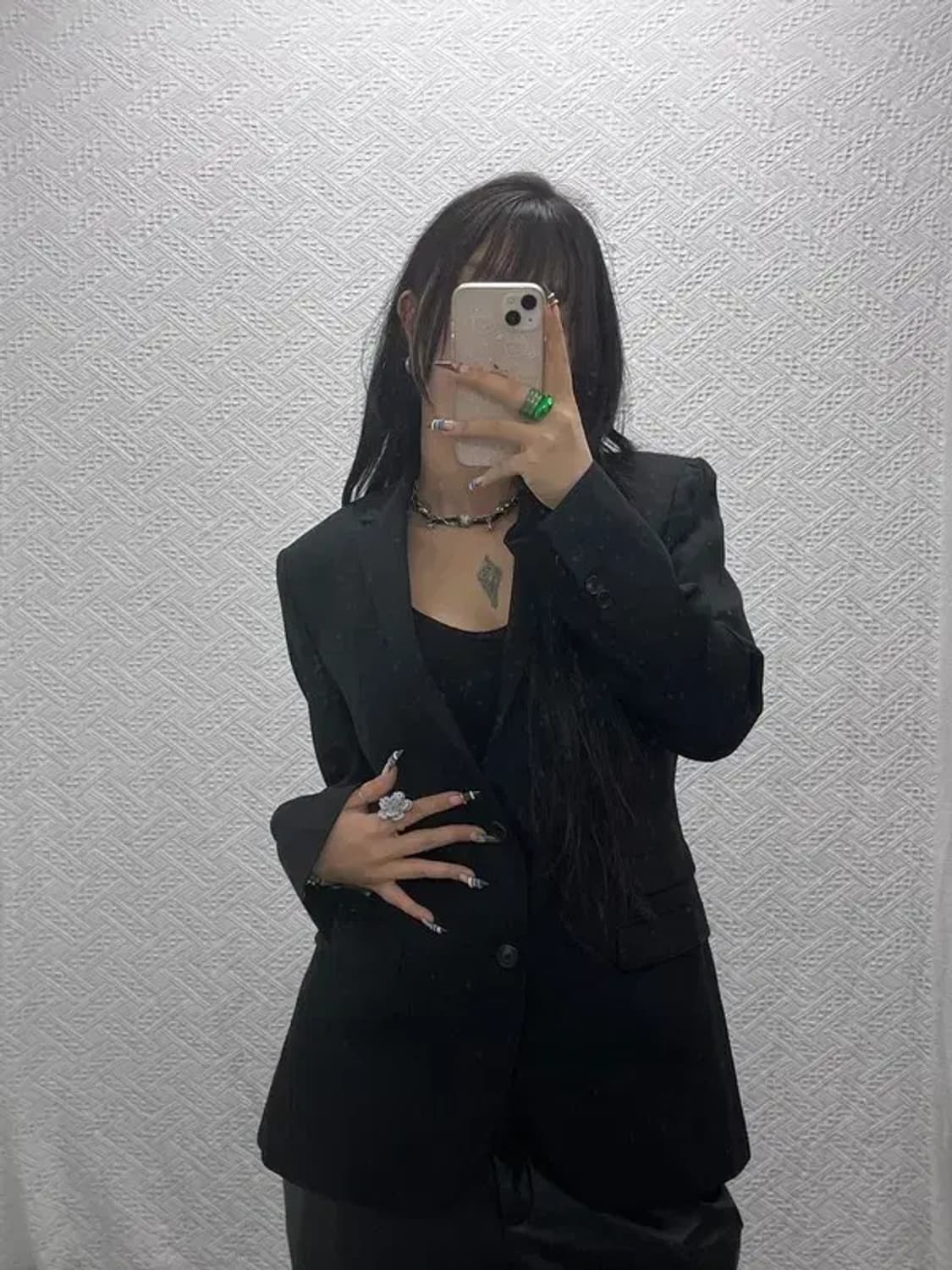 닐바렛 모던시크 스탠다드핏 울 블레이저 자켓 46 C07962 상품이미지1