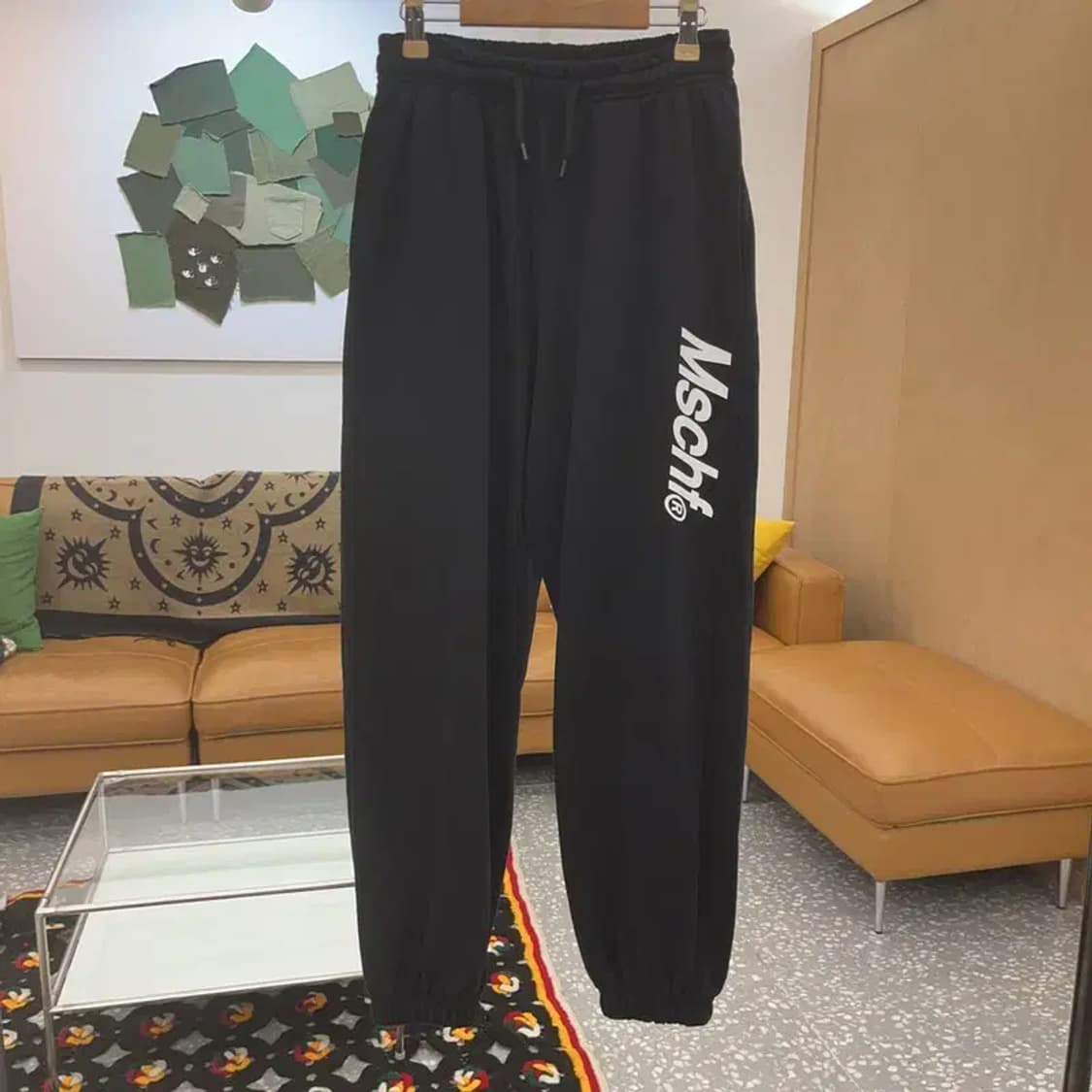 미스치프 빈티지 스트릿 힙합 캐주얼 빅로고 스웻팬츠 M C07982 상품이미지3
