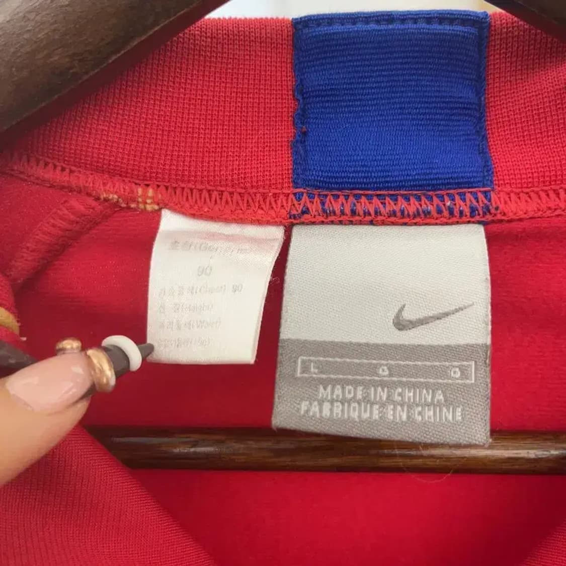 나이키 레트로 Y2K 00's 빈티지 져지 집업 90 C07975 상품이미지5