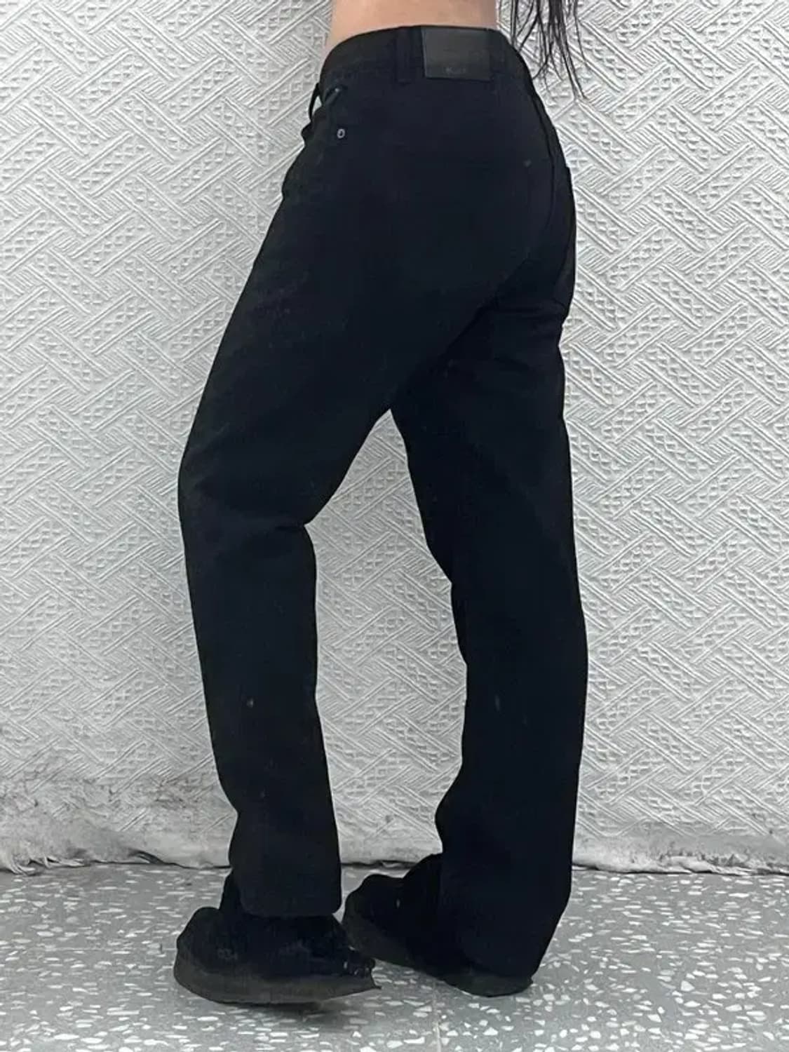 인스턴트데님 모던 락시크 블랙진 데님 흑청팬츠 30인치 C07985 상품이미지1