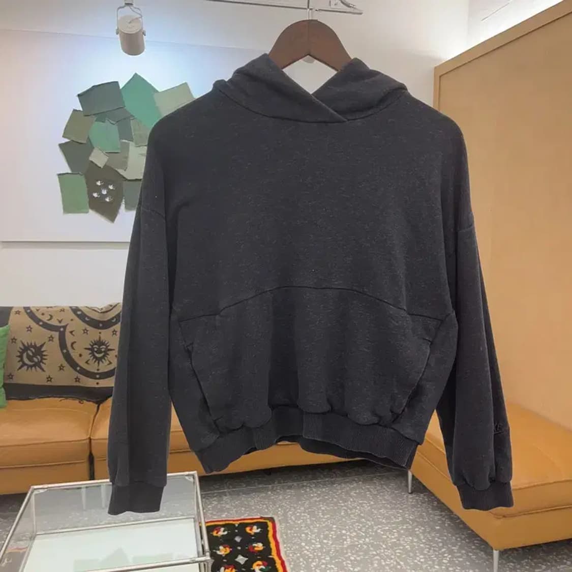 나이키 올드스쿨 빈티지 캐주얼 크롭 후드티 L C07969 상품이미지3