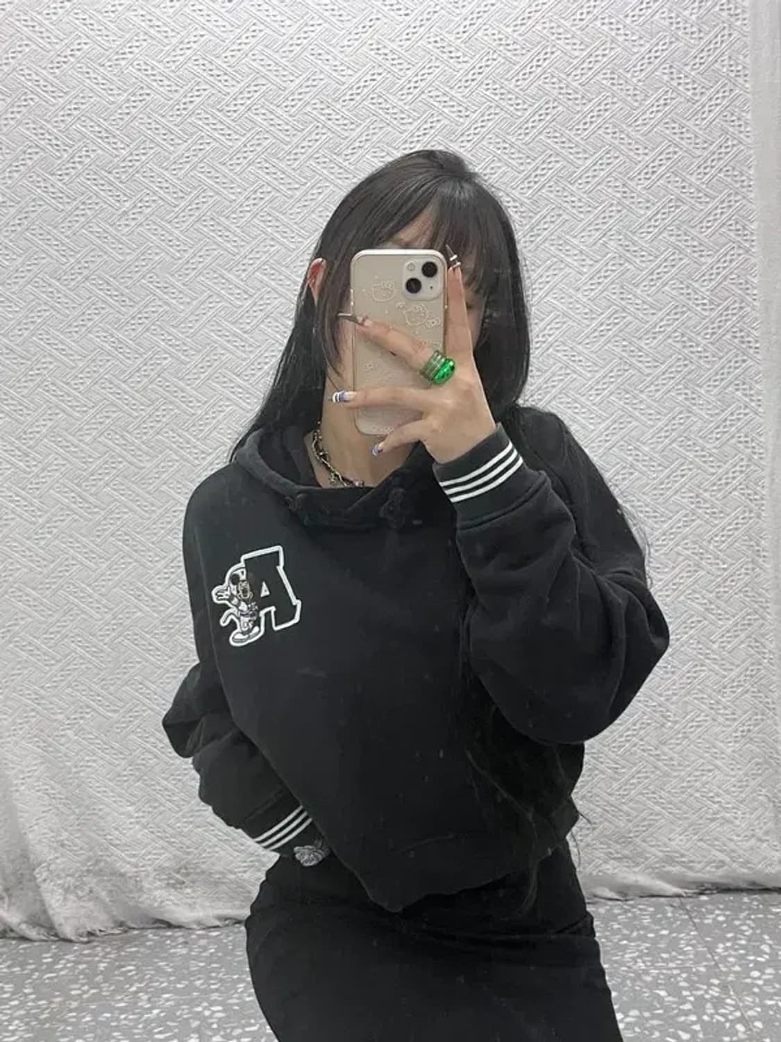 아디다스 올드스쿨 키치 미키마우스 후드티 XS C07970 상품이미지2