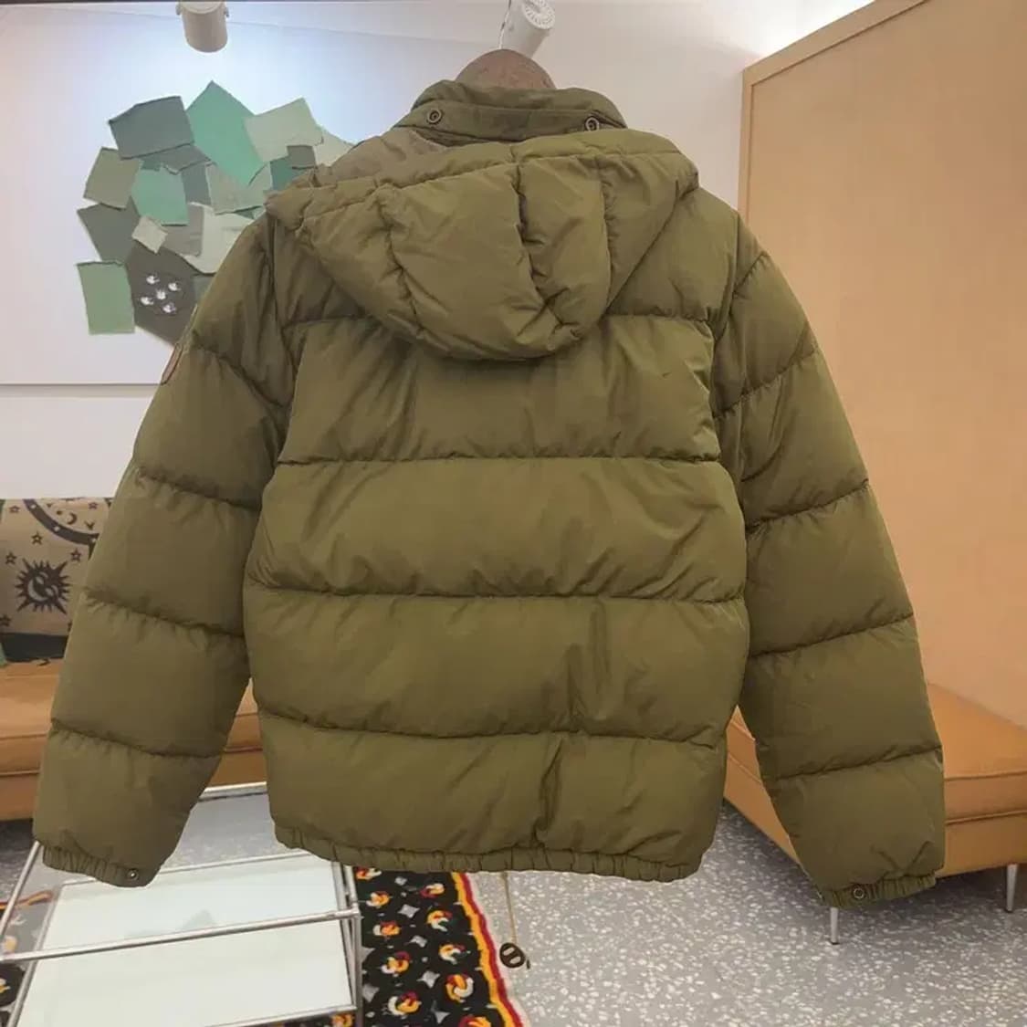 폴로 랄프로렌 올리브카키 오리털 푸퍼 패딩 S C07999 상품이미지4