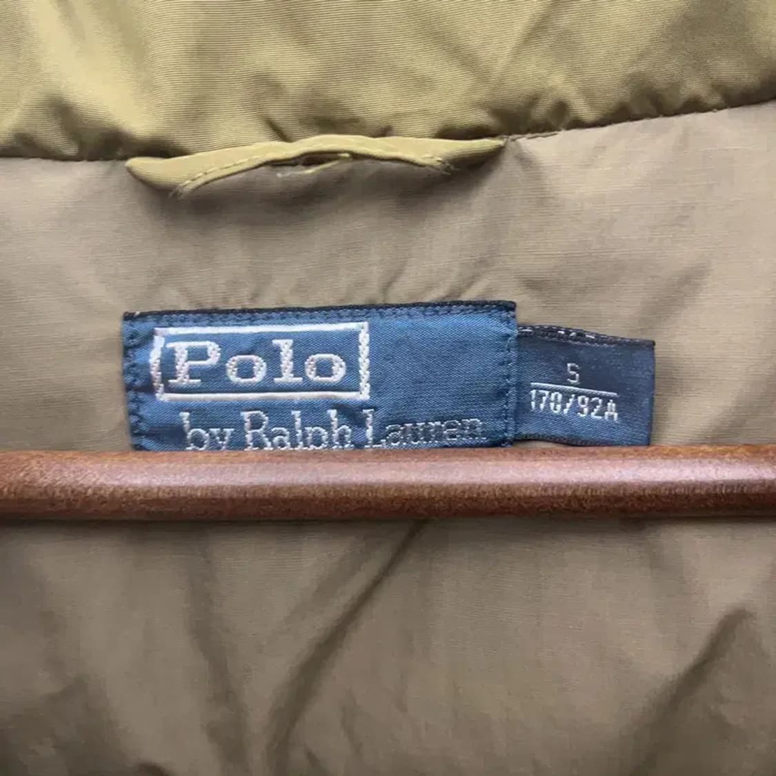 폴로 랄프로렌 올리브카키 오리털 푸퍼 패딩 S C07999 상품이미지5