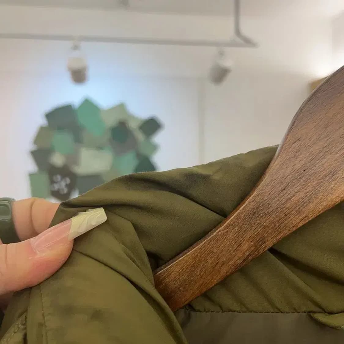 폴로 랄프로렌 올리브카키 오리털 푸퍼 패딩 S C07999 상품이미지9