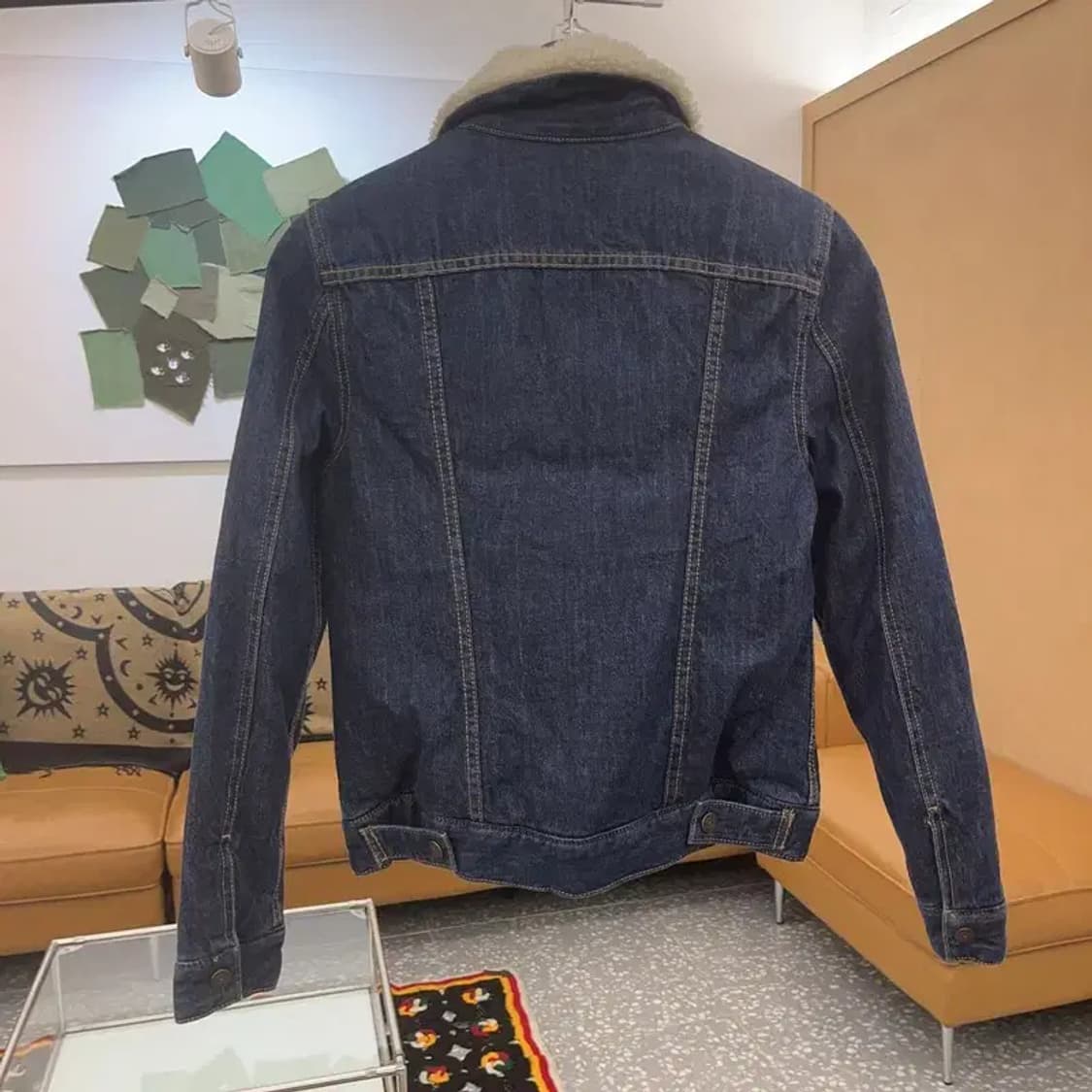리바이스 빈티지 쉐르파 양털 데님자켓 XS C08001 상품이미지4
