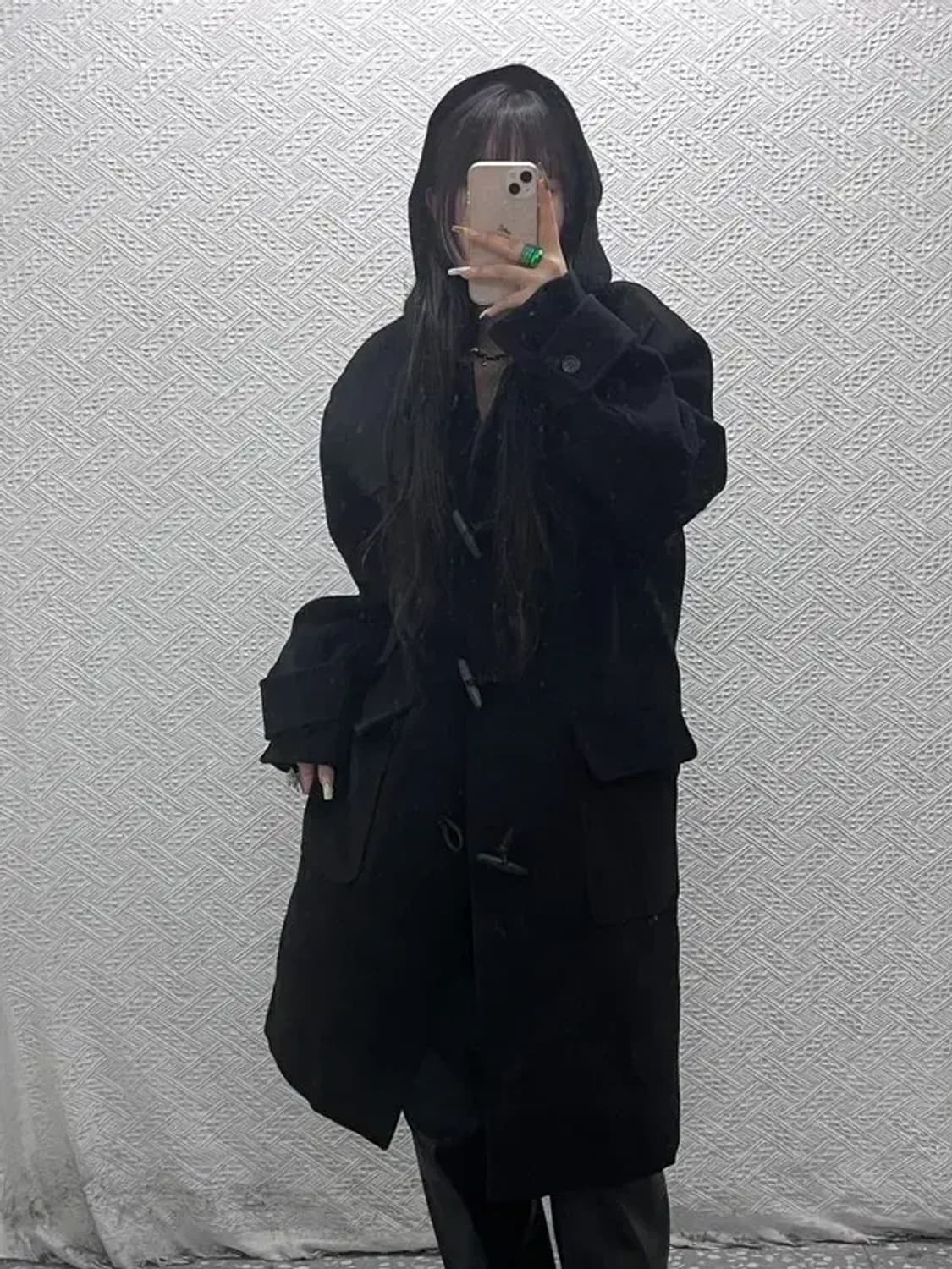 파르티멘토 빈티지 모던캐주얼 유니크 떡볶이 코트 S C08019 상품이미지1