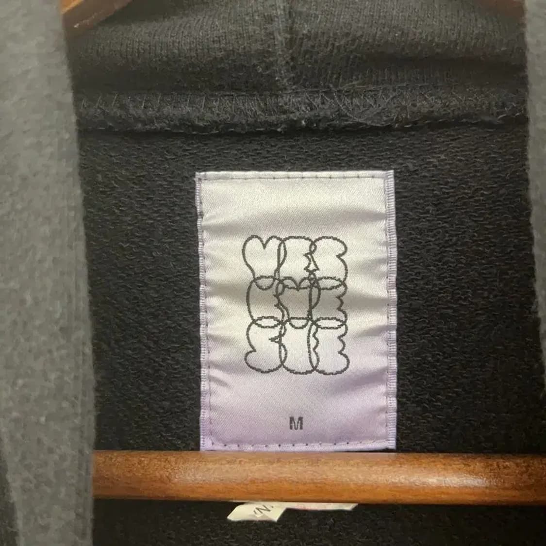 예스아이씨 올드스쿨 프린팅로고 오버핏 후드티 M C08022 상품이미지5