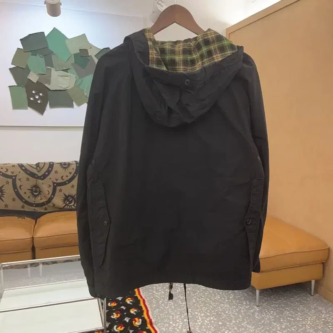 폴로 랄프로렌 빈티지 타탄체크 마운틴 트러커 야상 자켓 L C08006 상품이미지4