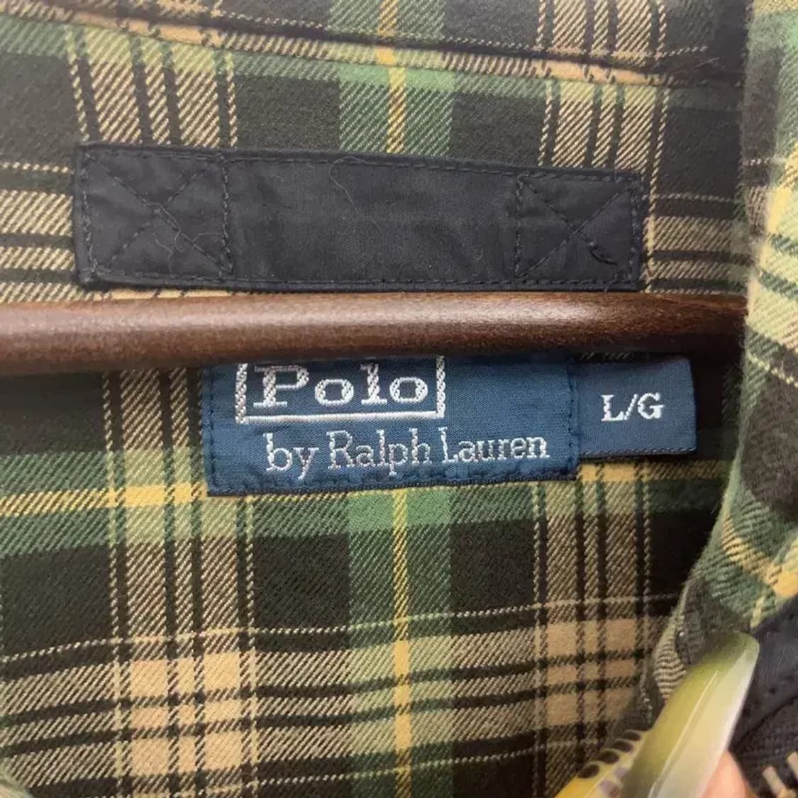 폴로 랄프로렌 빈티지 타탄체크 마운틴 트러커 야상 자켓 L C08006 상품이미지5