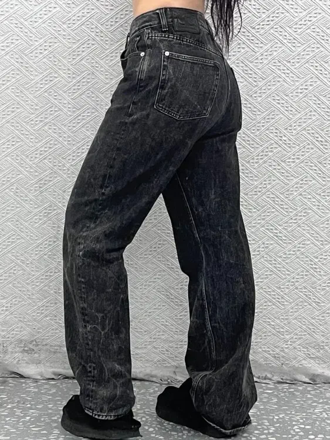 모드나인 빈티지 드레이프 워싱 데님팬츠 29인치 C08033 상품이미지1