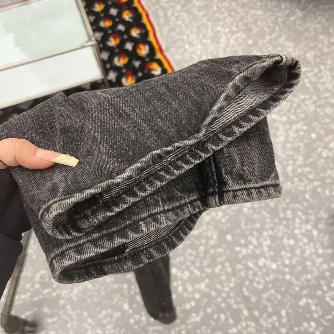 모드나인 빈티지 드레이프 워싱 데님팬츠 29인치 C08033 상품이미지8