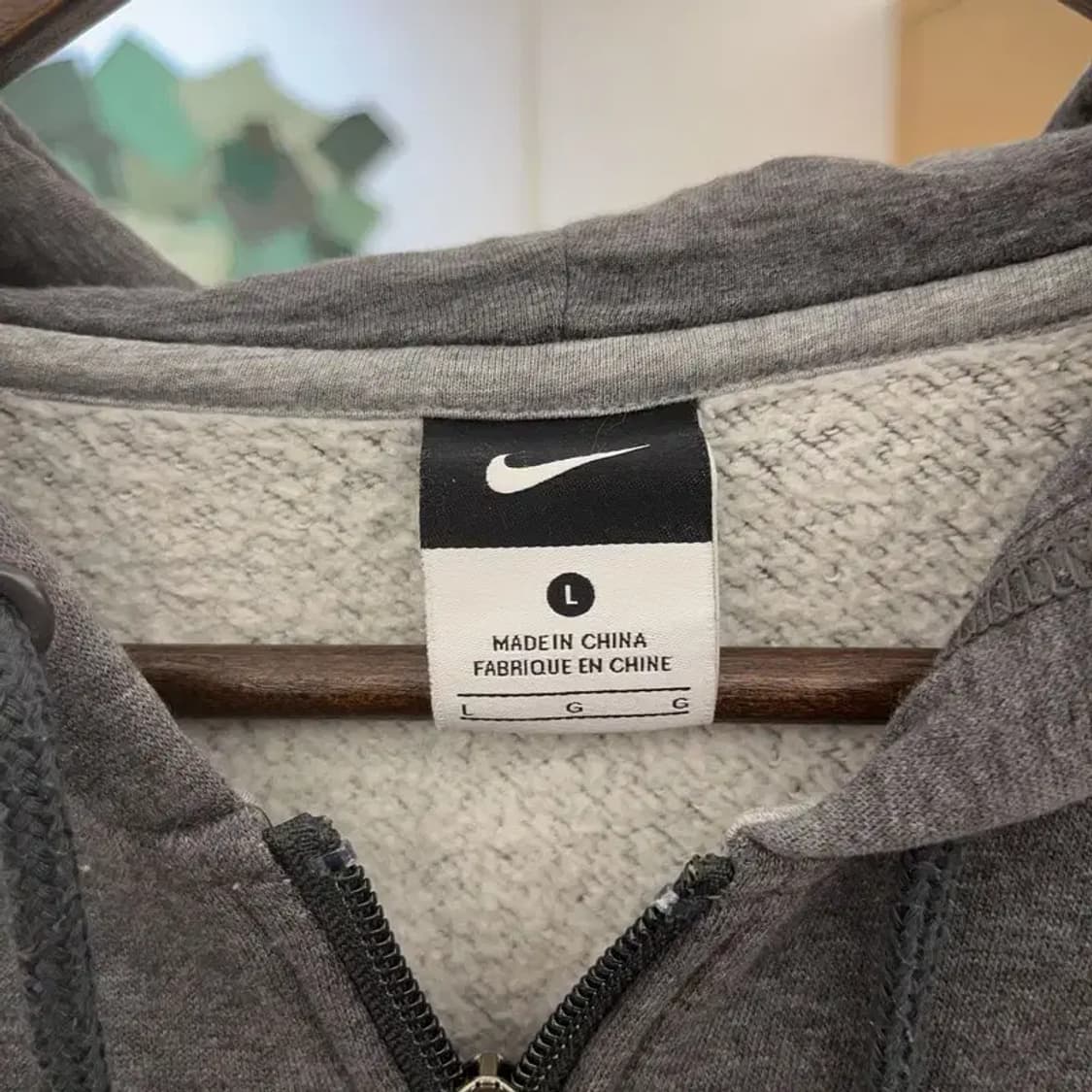 나이키 올드스쿨 레트로 빅로고 약기모 후드집업 L C08013 상품이미지5