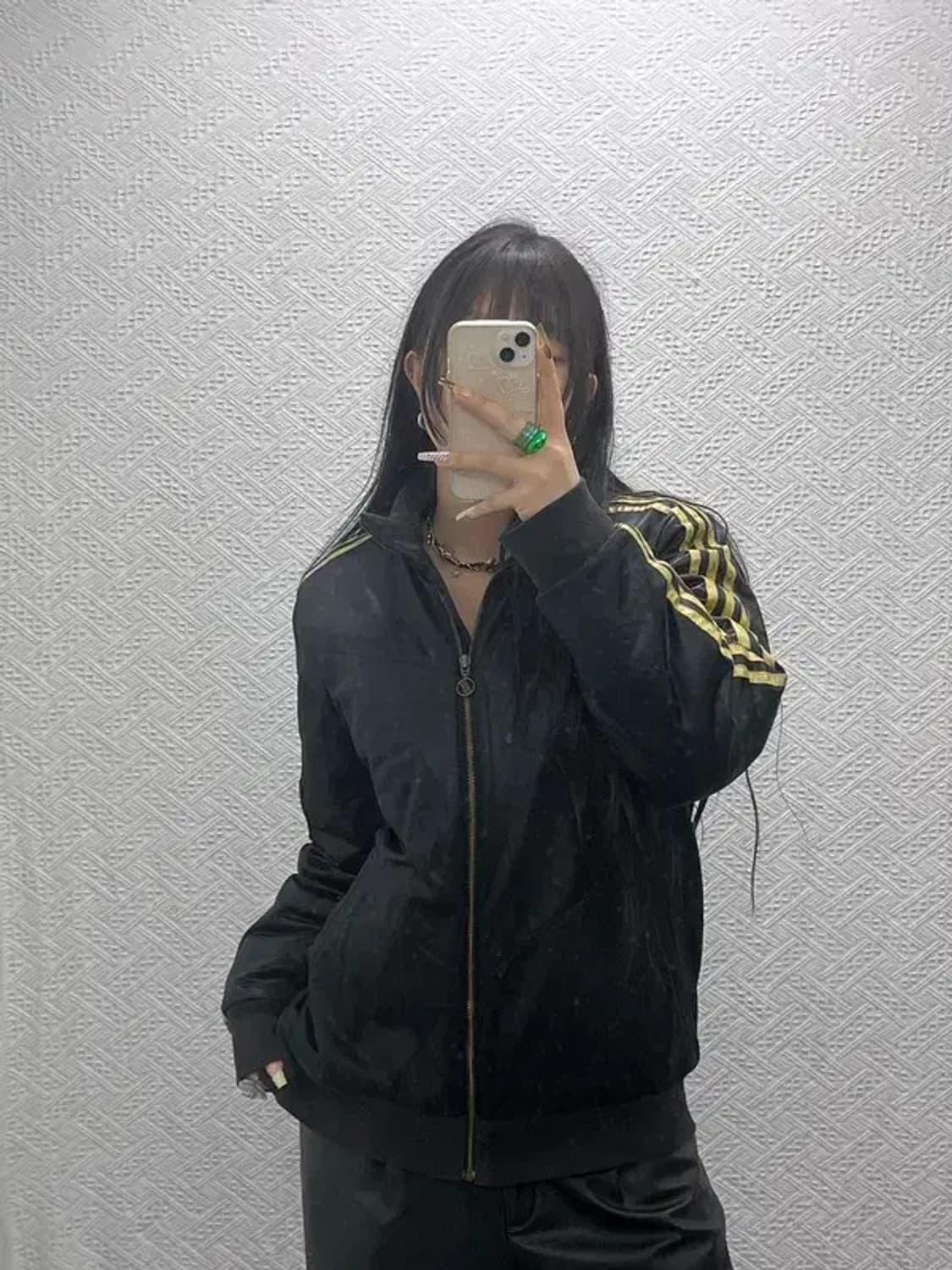 아디다스 올드스쿨 빈티지 누빔 패딩 자켓 95 C08008 상품이미지1