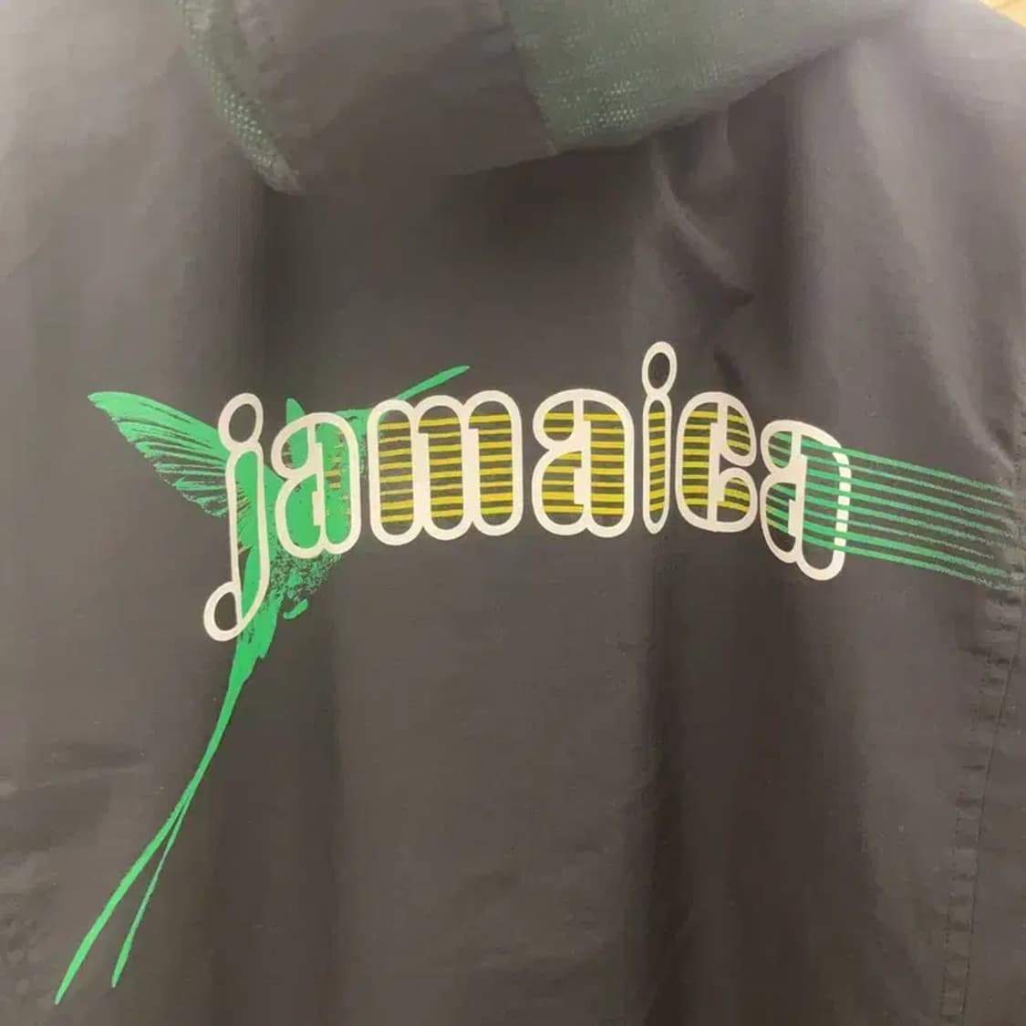 푸마 스포티 키치 자메이카 빅레터링 바람막이 자켓 M C08021 상품이미지6