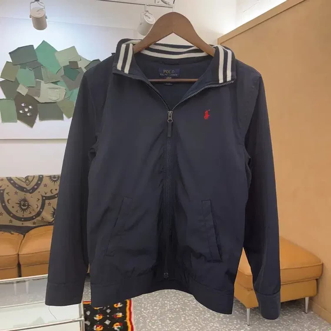 폴로 랄프로렌 올드스쿨 레트로 후드 페리자켓 L C08053 상품이미지3