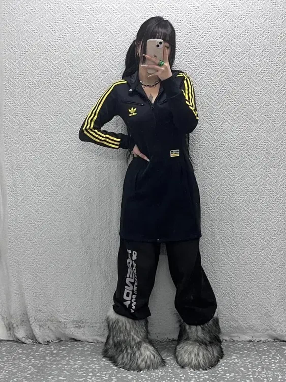 아디다스 흑탭 유로파 Y2K 대장급 져지 원피스 85 C08060 상품이미지2