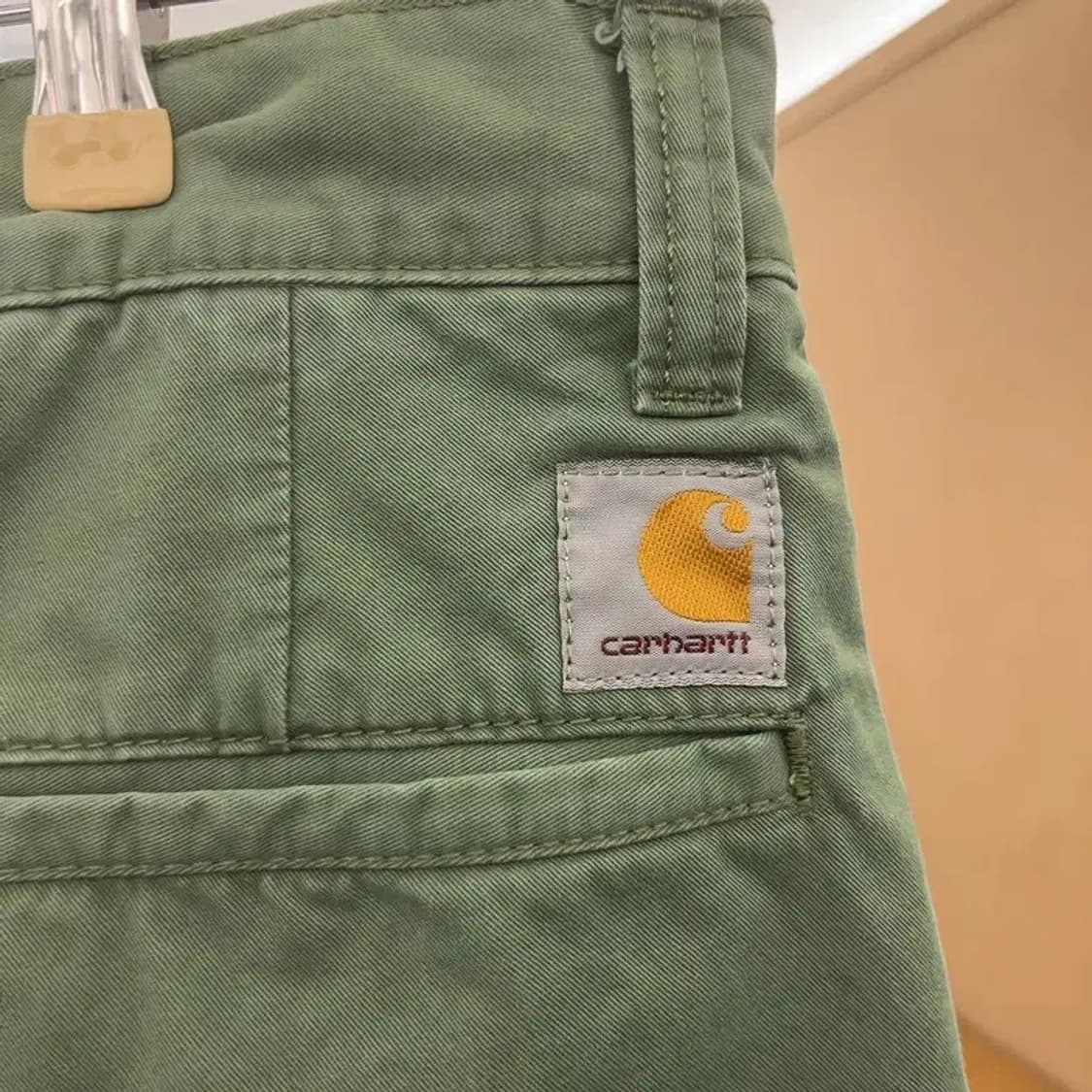 칼하트 빈티지 올리브카키 면바지 코튼팬츠 31인치 C08069 상품이미지5