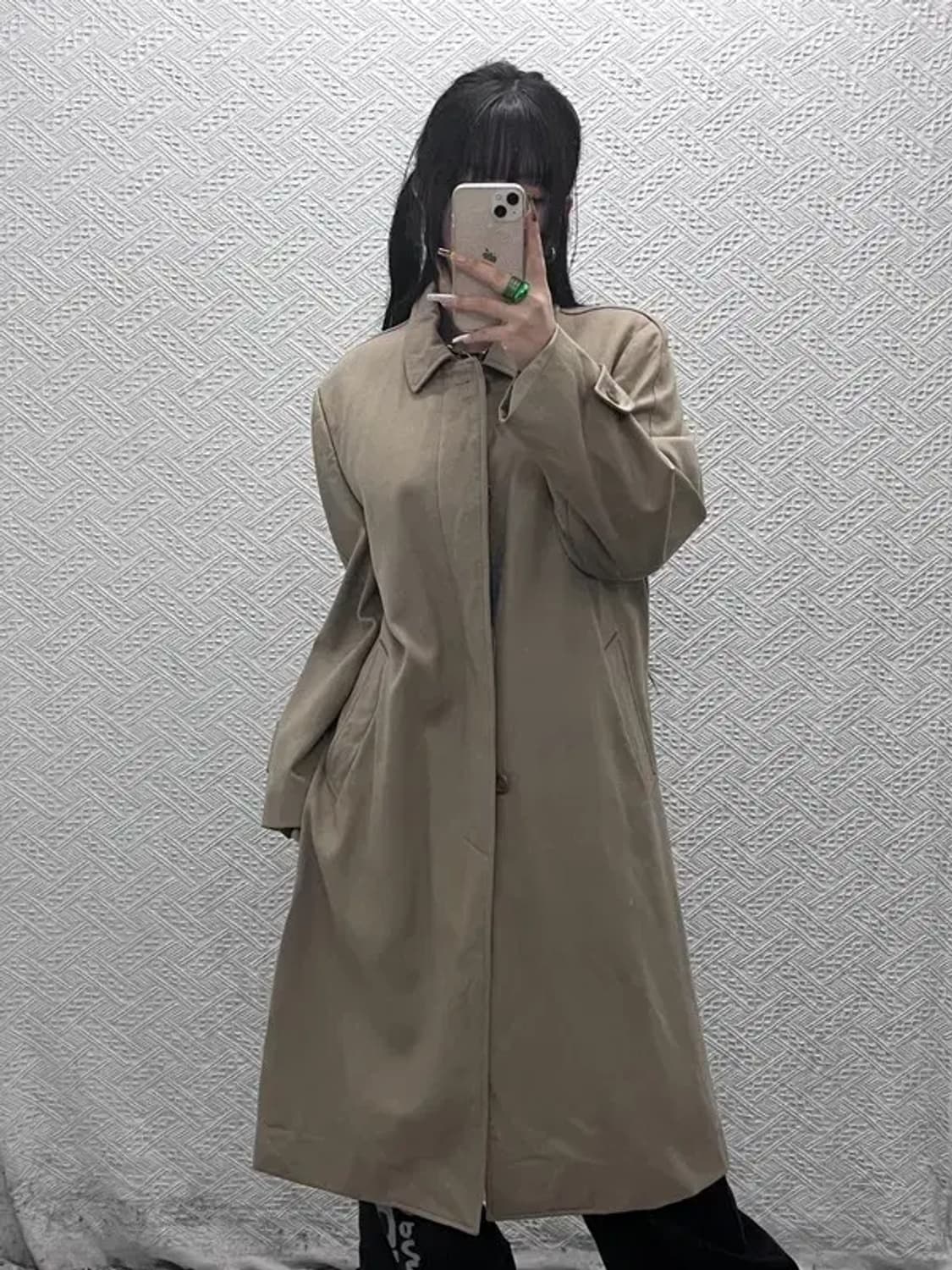 입생로랑 모던시크 캐주얼 트렌치 코트 46 C08041 상품이미지1