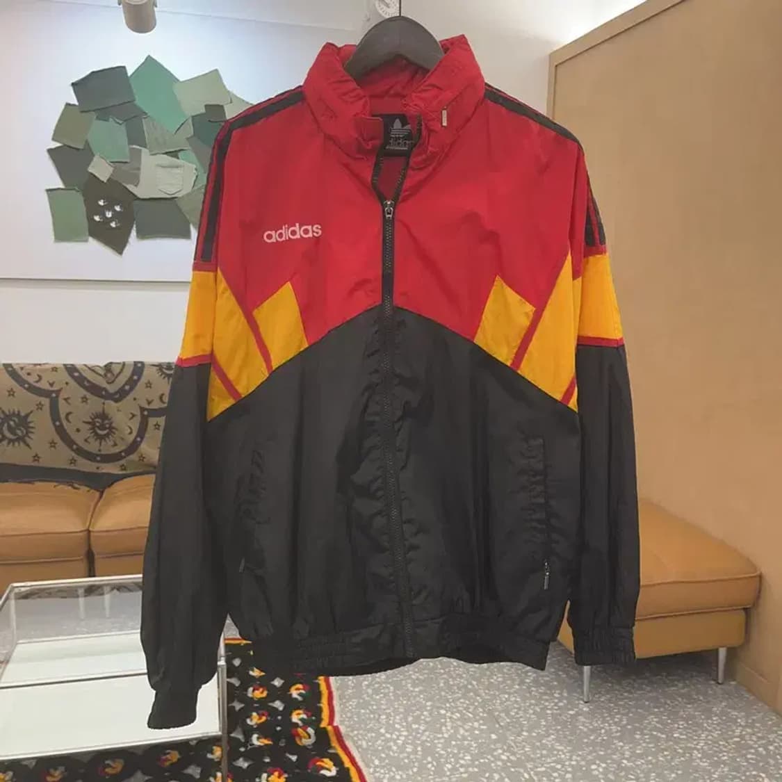 아디다스 올드스쿨 레트로 제우교역 바람막이 자켓 115 C08049 상품이미지3