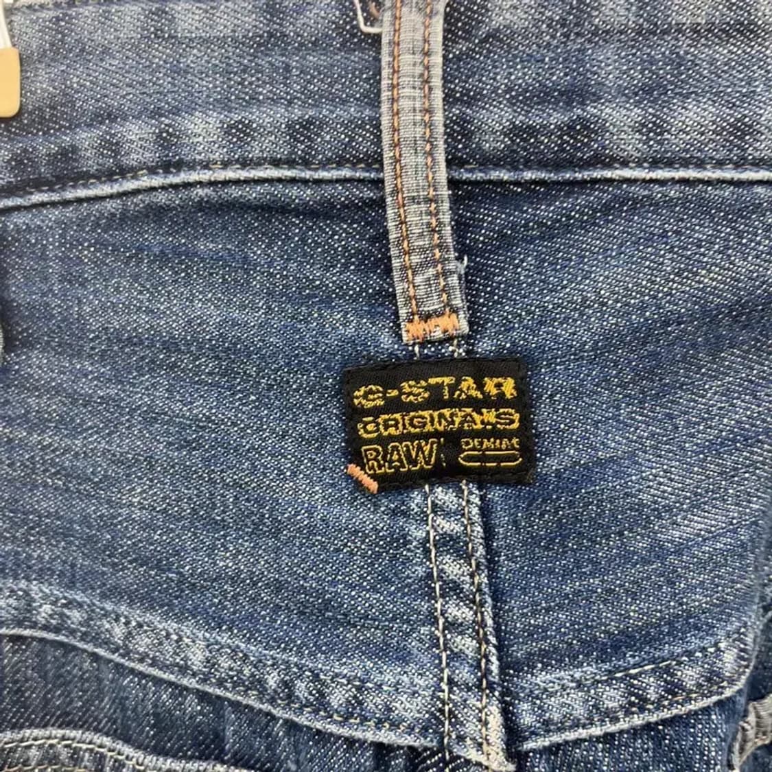 지스타 로우 빈티지 유니크3D 데님팬츠 34인치 C08063 상품이미지5